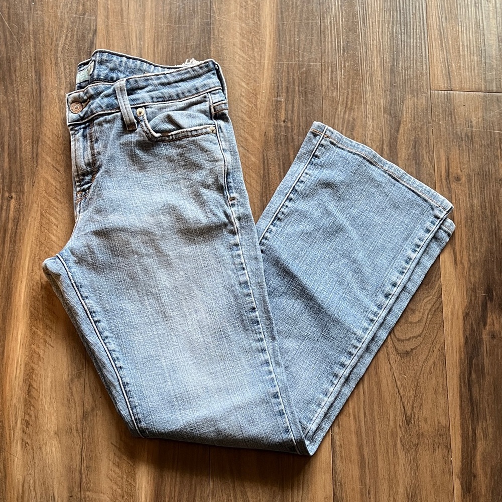 Levi's Light Blue low boot Leg Jeans